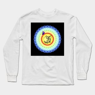 Cat and butterfly Long Sleeve T-Shirt